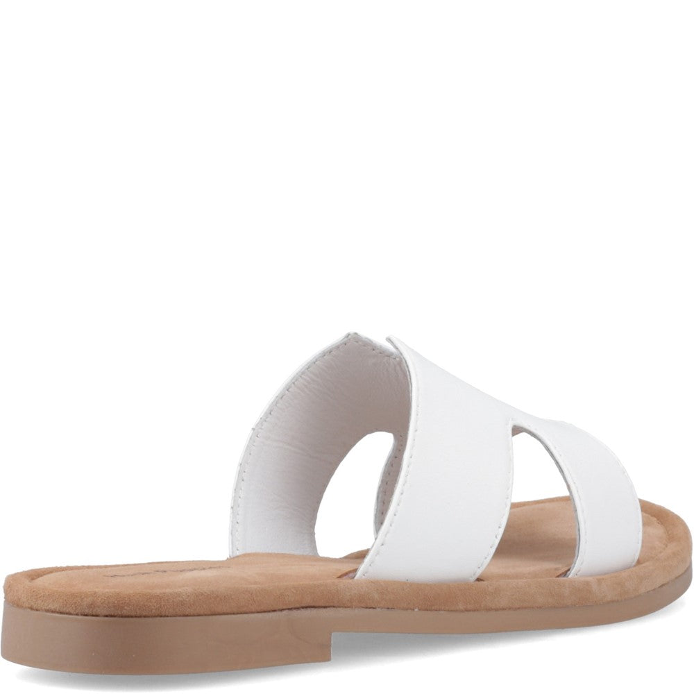 Sandal Ladies Summer White Hush Puppies Azalea Mule