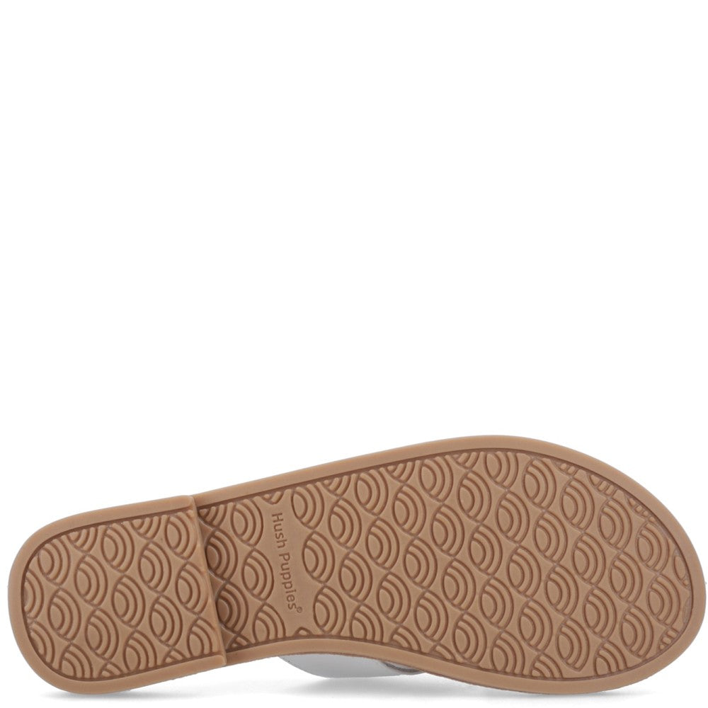 Sandal Ladies Summer White Hush Puppies Azalea Mule