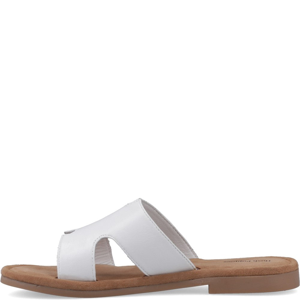 Sandal Ladies Summer White Hush Puppies Azalea Mule