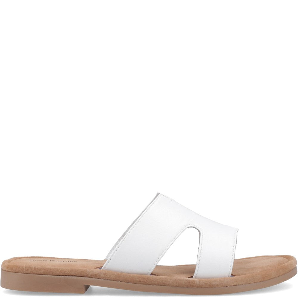 Sandal Ladies Summer White Hush Puppies Azalea Mule