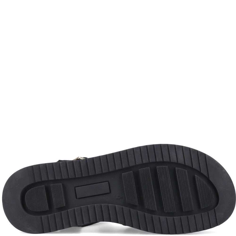 Sandal Ladies Summer Black Hush Puppies Cassandra Gladiator Sandal