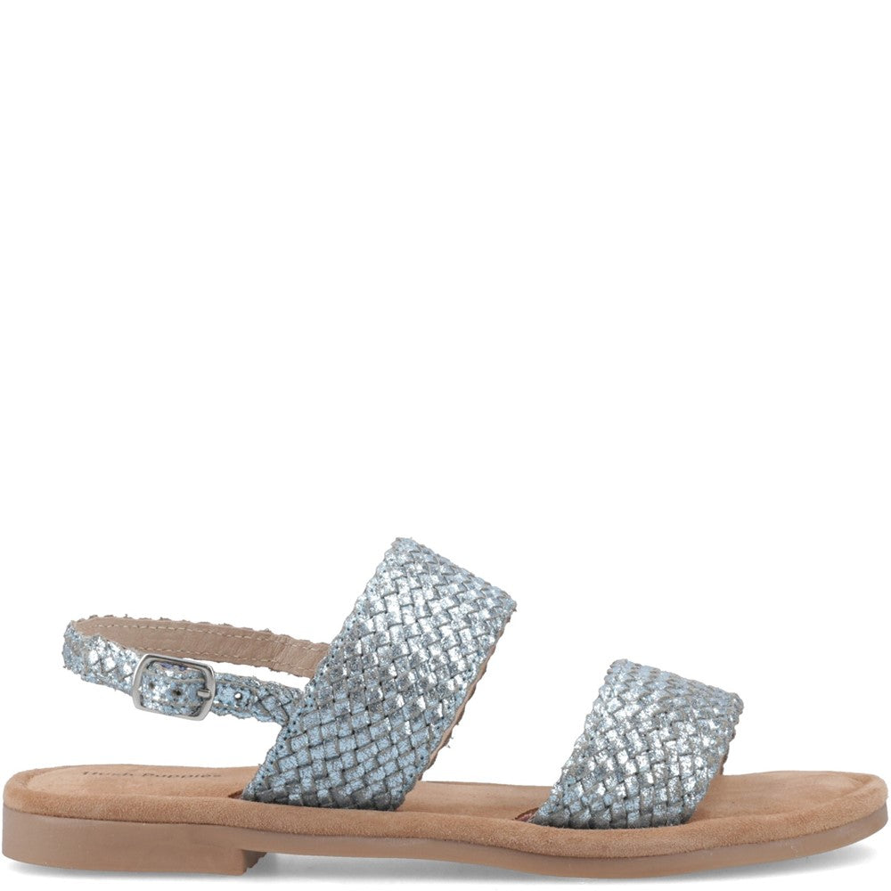 Sandal Ladies Summer Blue Hush Puppies Helene Sandal Wide Fit