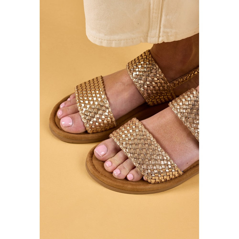 Sandal Ladies Summer Bronze Hush Puppies Helene Sandal Wide Fit