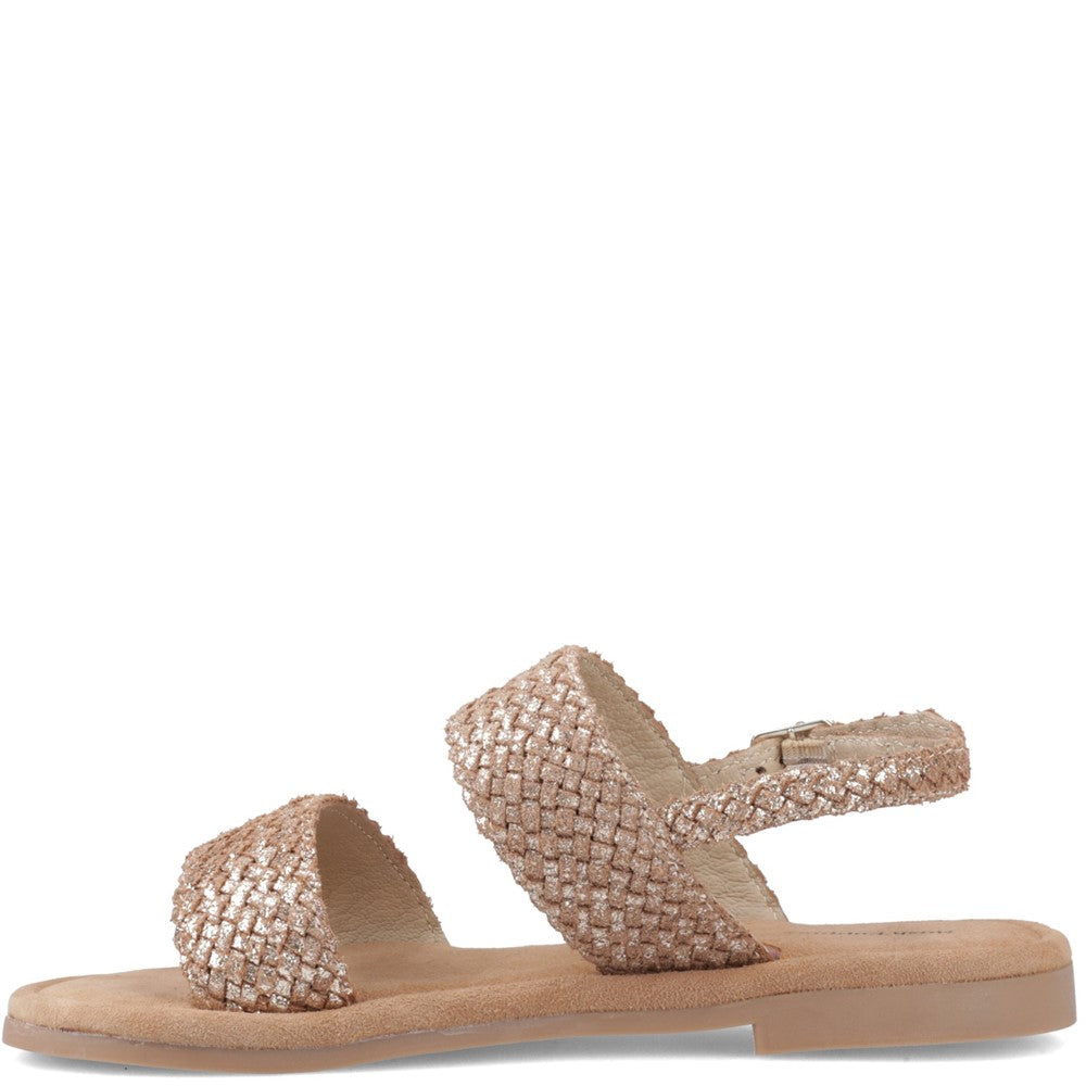 Sandal Ladies Summer Bronze Hush Puppies Helene Sandal Wide Fit
