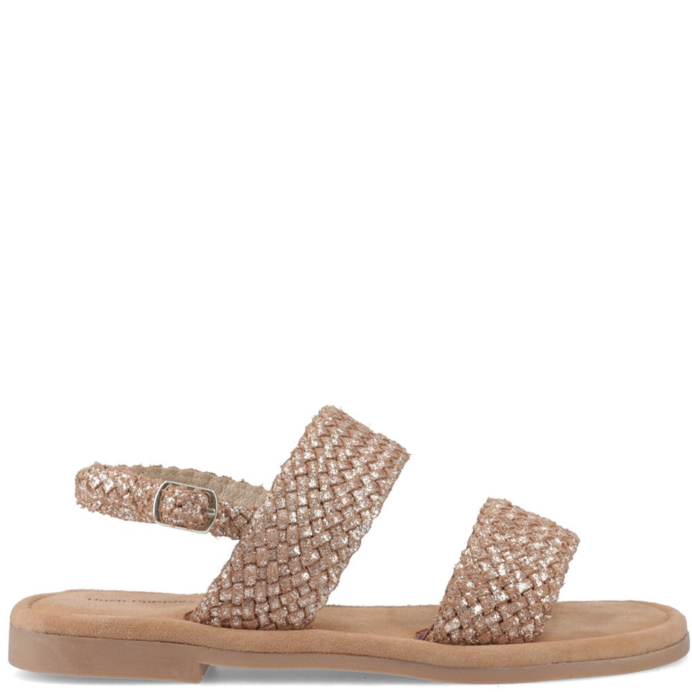 Sandal Ladies Summer Bronze Hush Puppies Helene Sandal Wide Fit