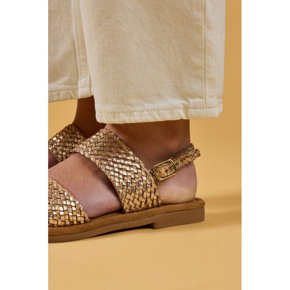 Sandal Ladies Summer Bronze Hush Puppies Helene Sandal Wide Fit