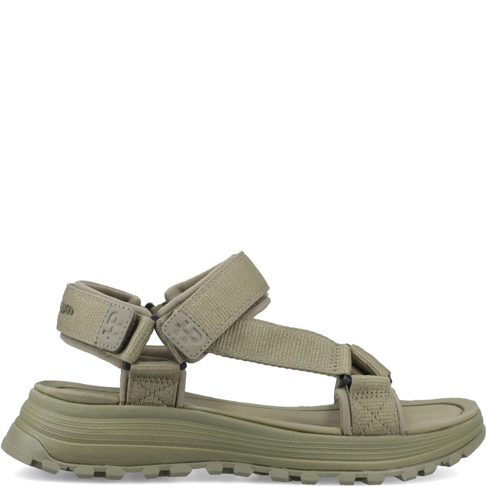Sandal Ladies Summer Khaki Hush Puppies Kendra Sandal