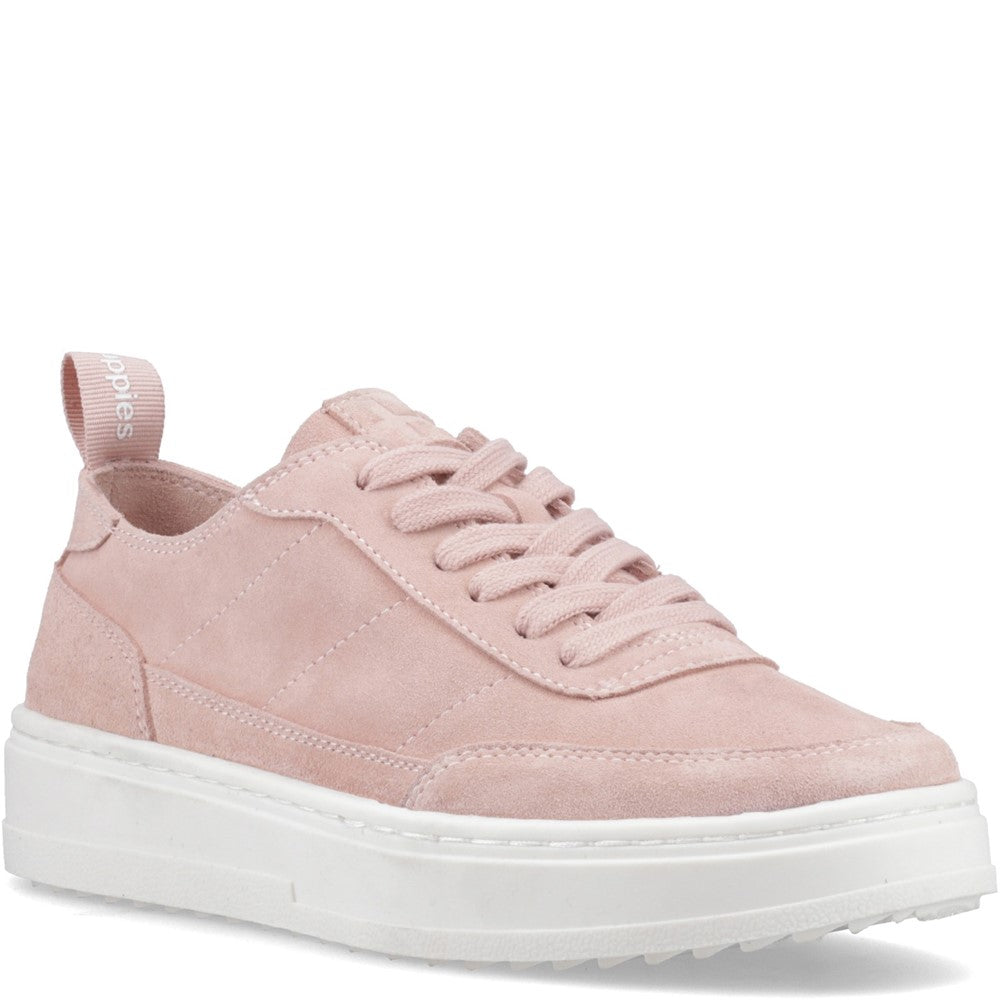 Ladies Sports Pink Hush Puppies Nesta Trainer