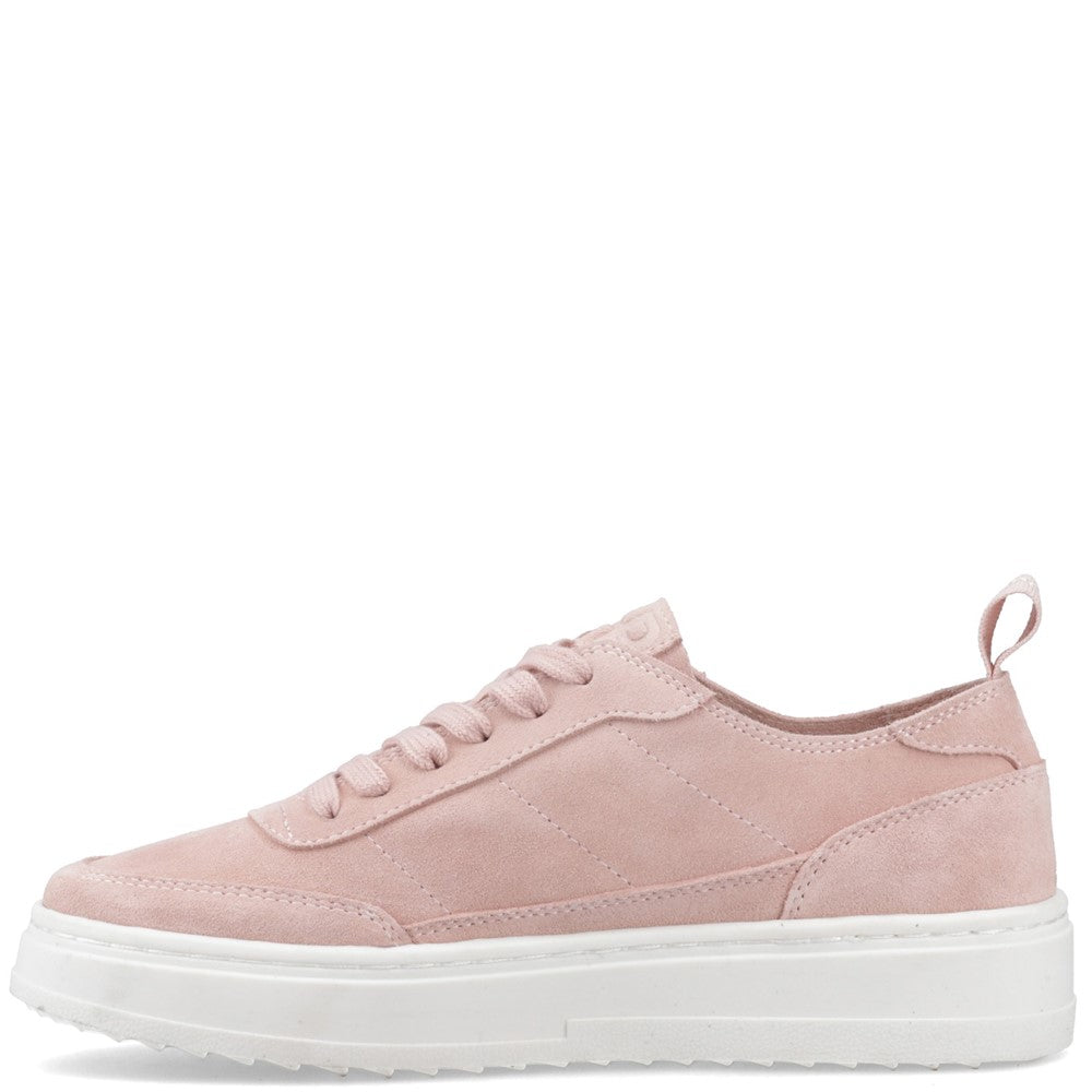 Ladies Sports Pink Hush Puppies Nesta Trainer