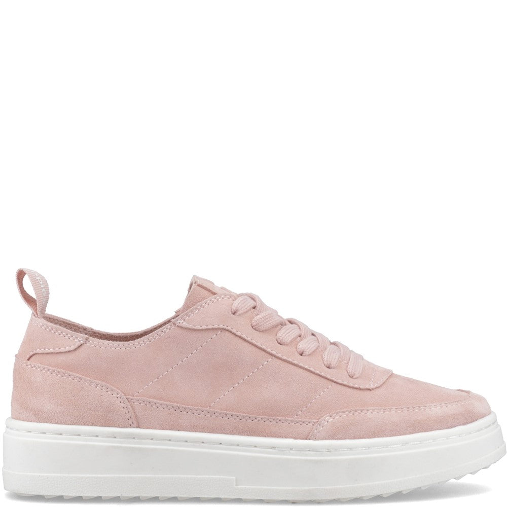 Ladies Sports Pink Hush Puppies Nesta Trainer