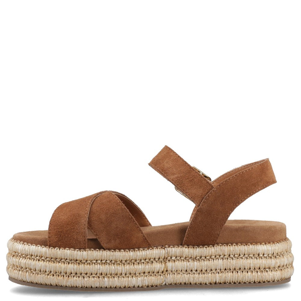 Sandal Ladies Summer Tan Hush Puppies Rosa Rafia Sandal