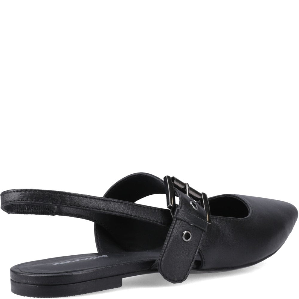 Ballerinas Black Hush Puppies Diya Buckle Mary Jane