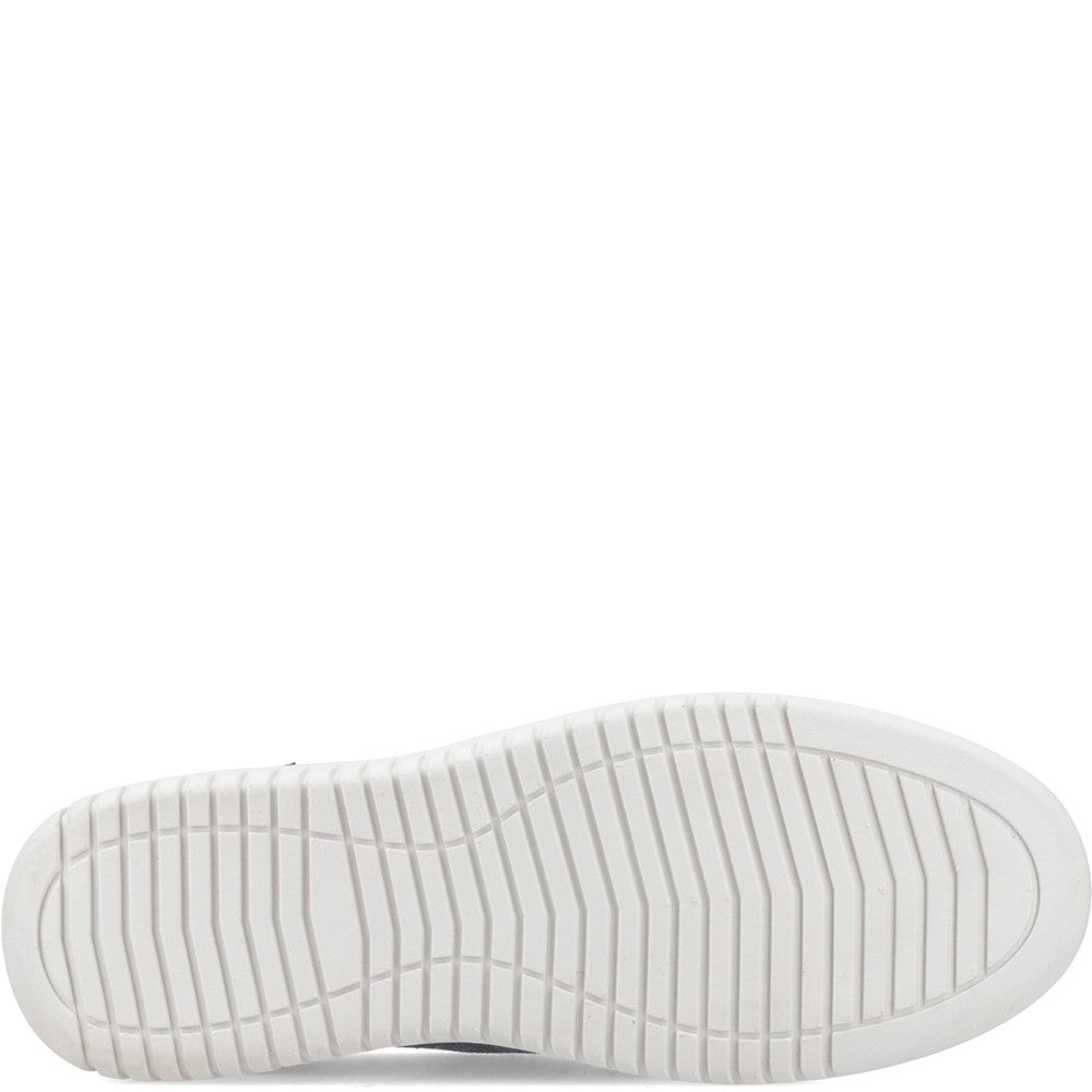 Lace Mens Summer Navy Hush Puppies Damon Slip on