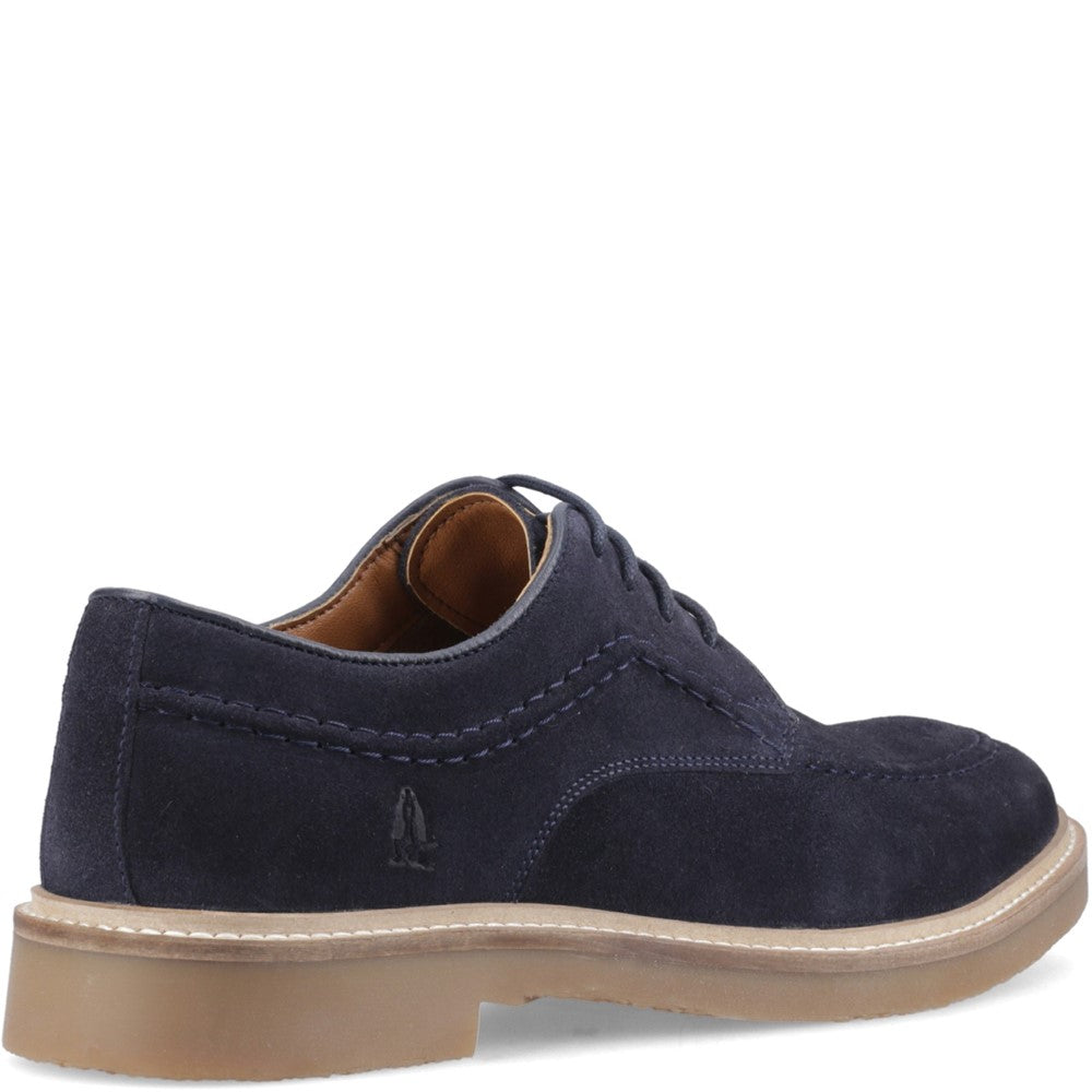Lace Mens Summer Navy Hush Puppies Genny Shoe