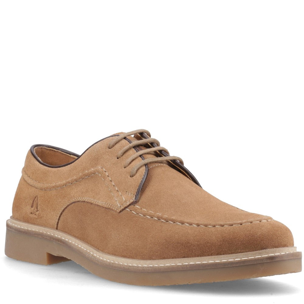 Lace Mens Summer Taupe Hush Puppies Genny Shoe