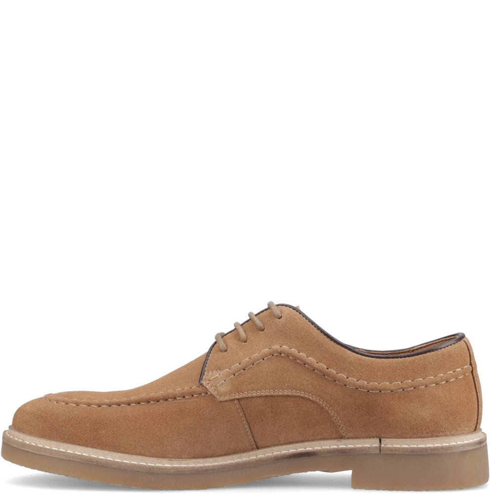 Lace Mens Summer Taupe Hush Puppies Genny Shoe