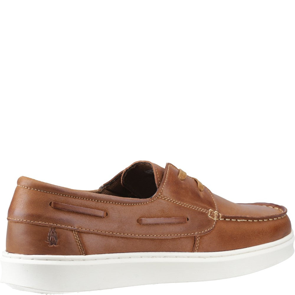 Lace Mens Summer Tan Hush Puppies Madden Boat Shoe
