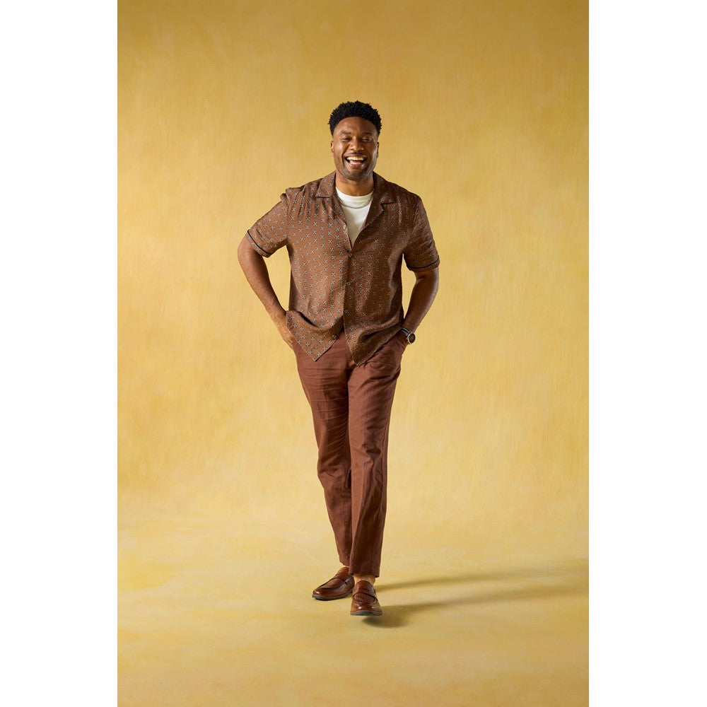 Mens Formal Slip On Shoes Tan Hush Puppies Mitchell Loafer