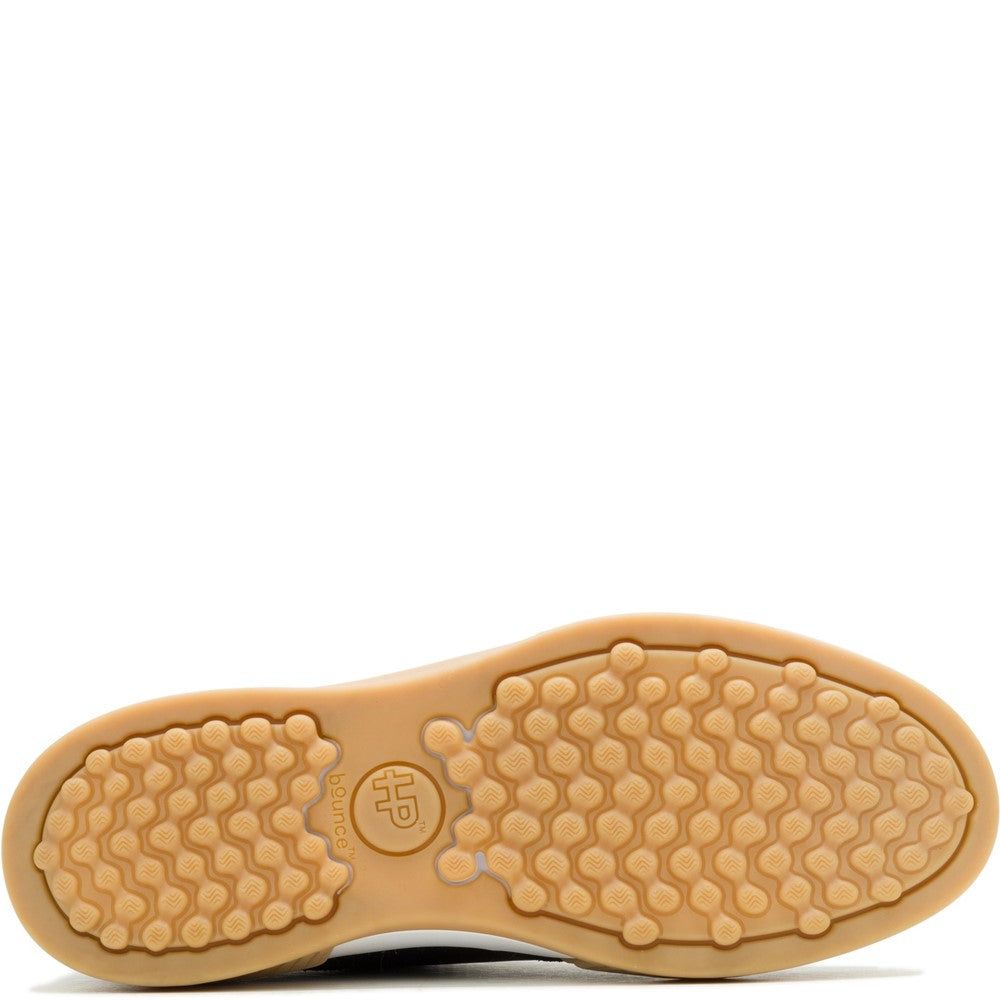 Ladies Sports Black Hush Puppies Mae Trainer