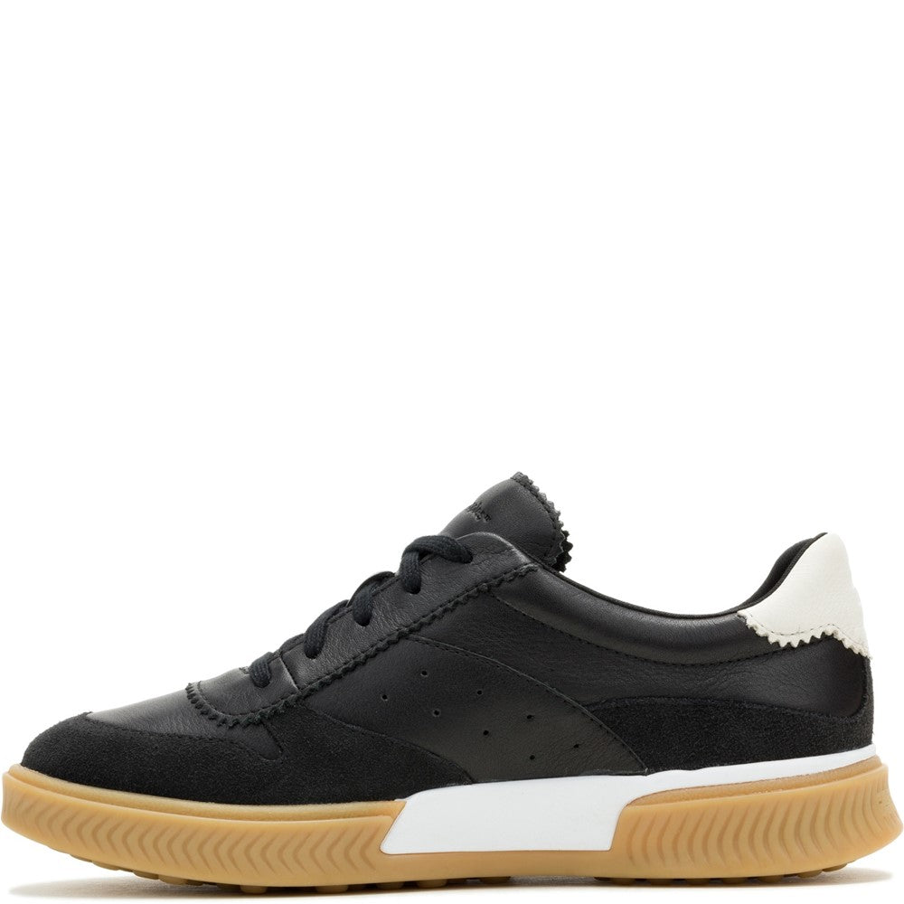 Ladies Sports Black Hush Puppies Mae Trainer