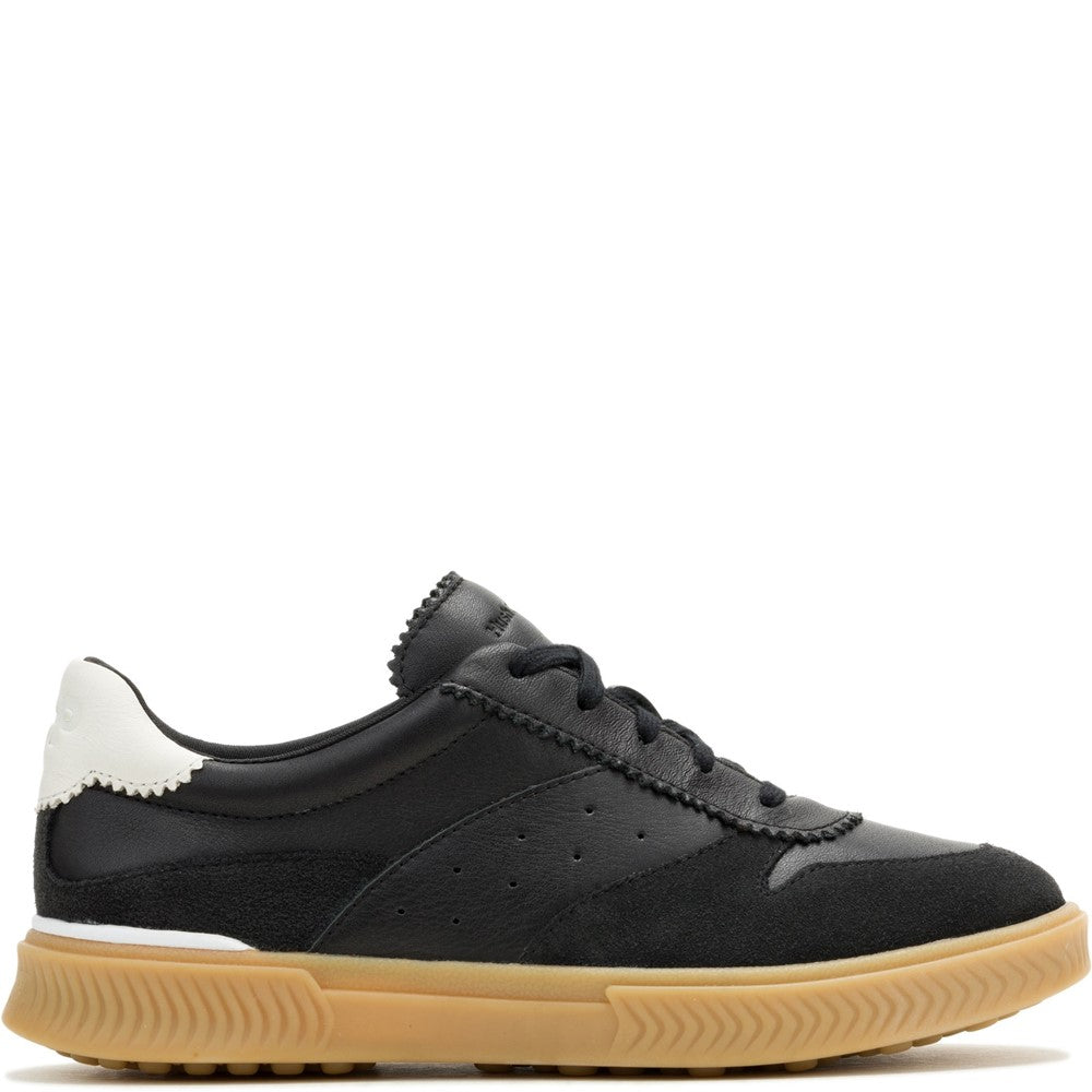 Ladies Sports Black Hush Puppies Mae Trainer