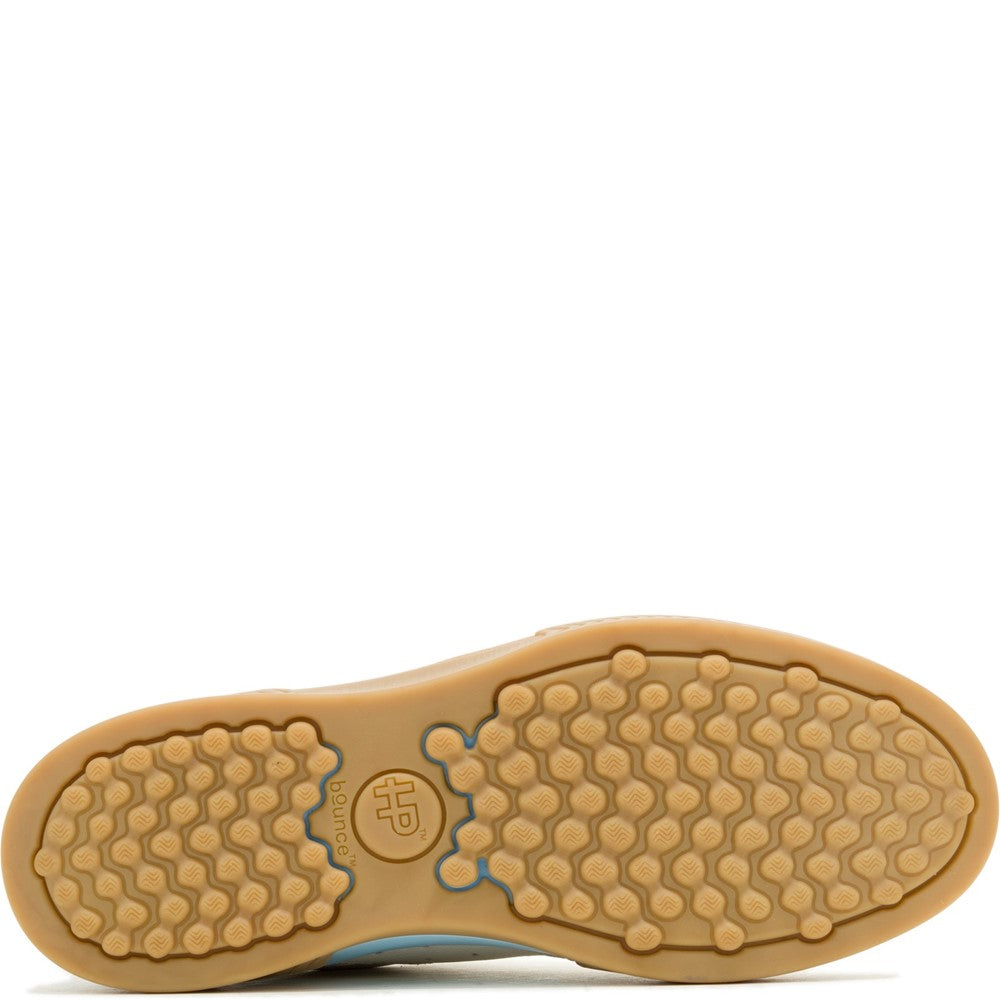Ladies Sports White Hush Puppies Mae Trainer