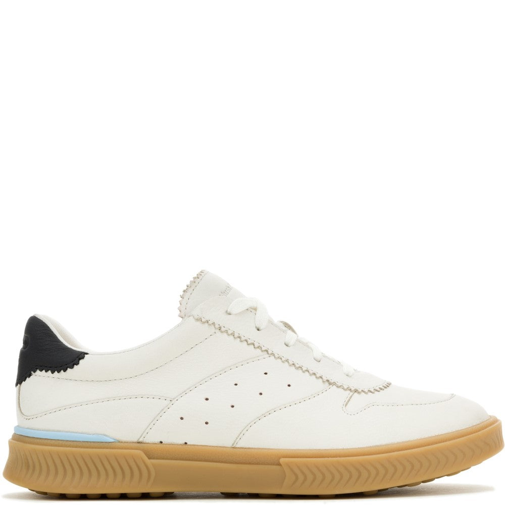 Ladies Sports White Hush Puppies Mae Trainer
