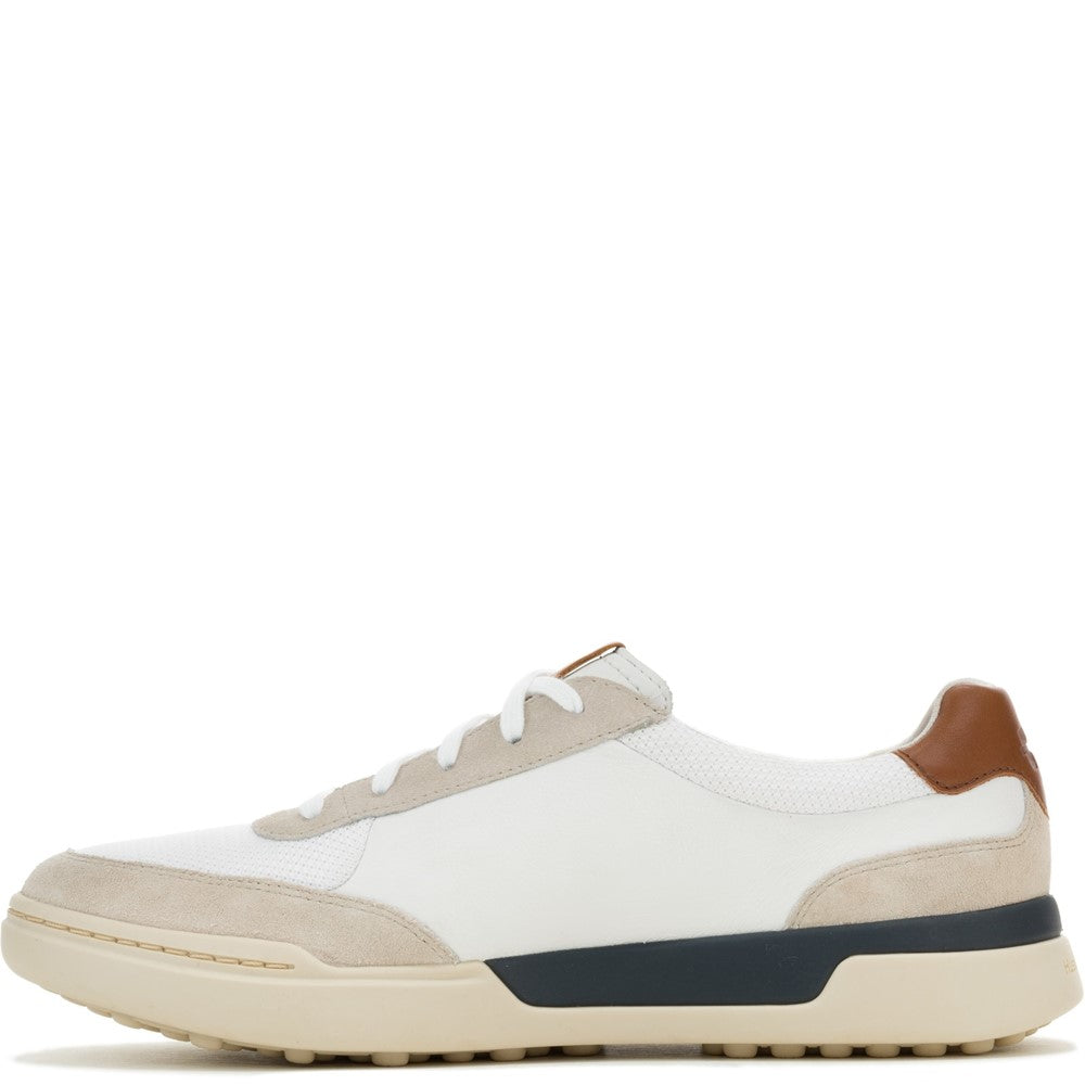 Mens Sports White Hush Puppies Wes HP Sneaker