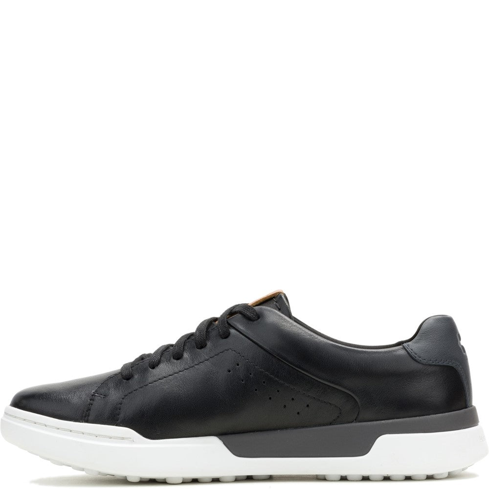 Mens Sports Black Hush Puppies Wes Trainer