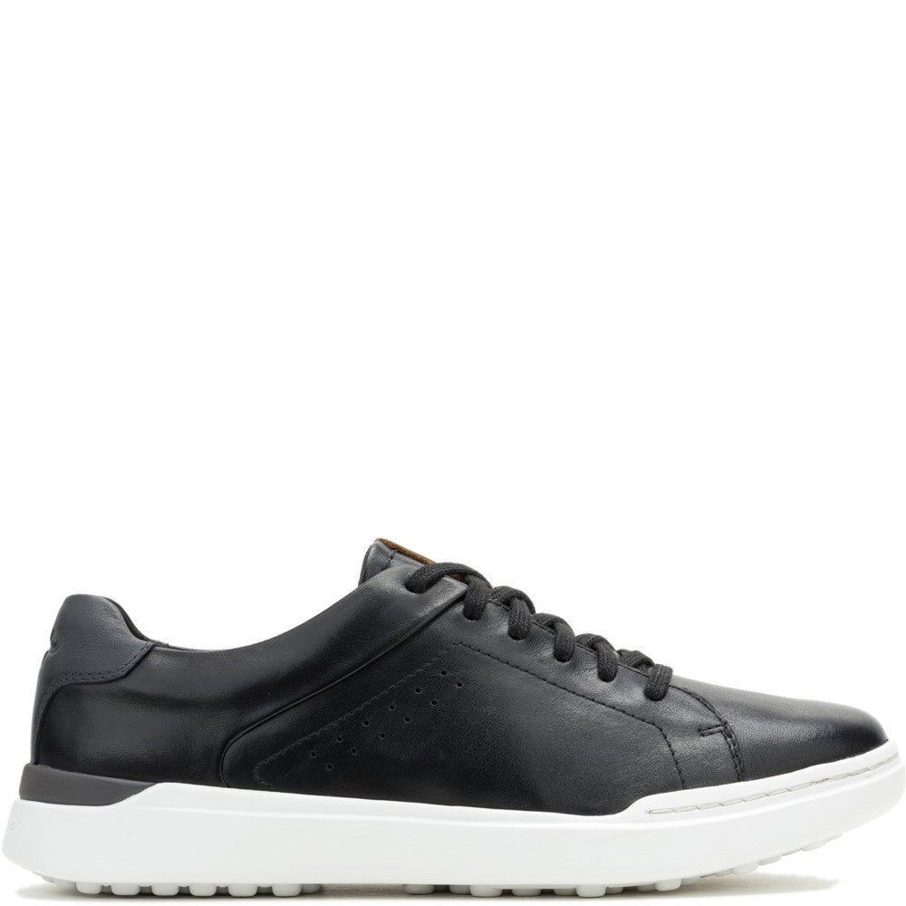Mens Sports Black Hush Puppies Wes Trainer