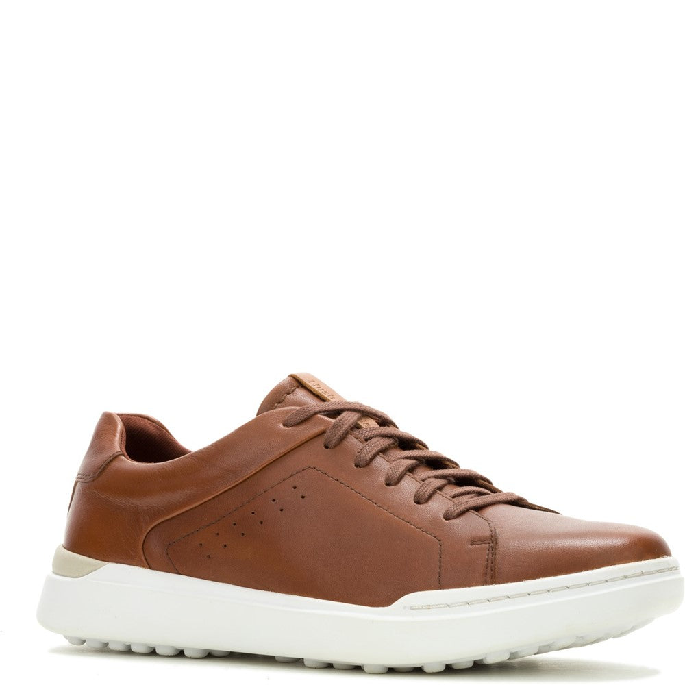 Mens Sports Cognac Hush Puppies Wes Trainer
