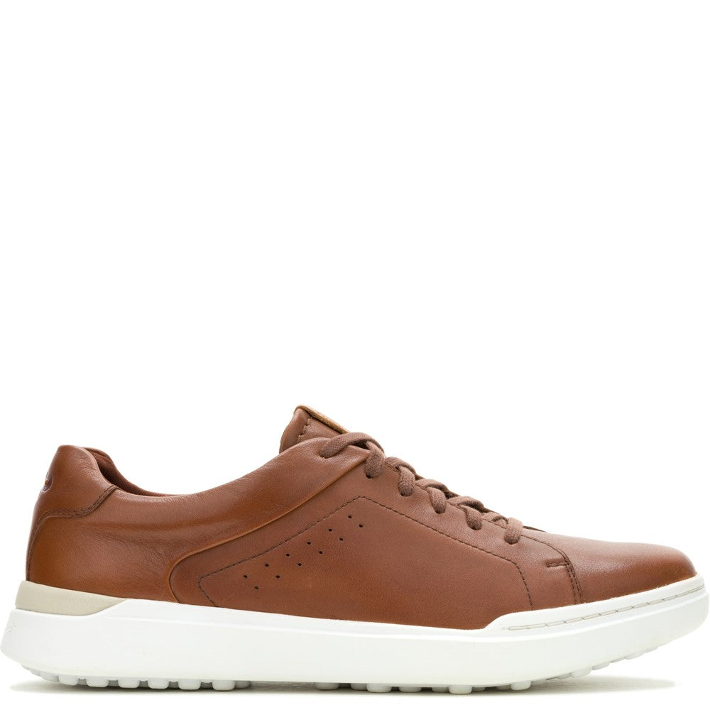 Mens Sports Cognac Hush Puppies Wes Trainer