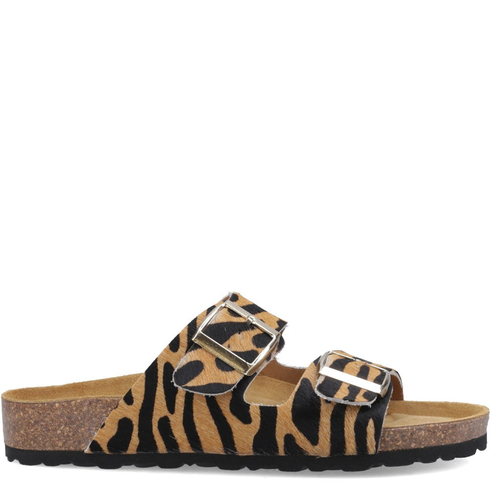 Sandal Ladies Summer Tiger Hush Puppies Brixley Mule Sandal