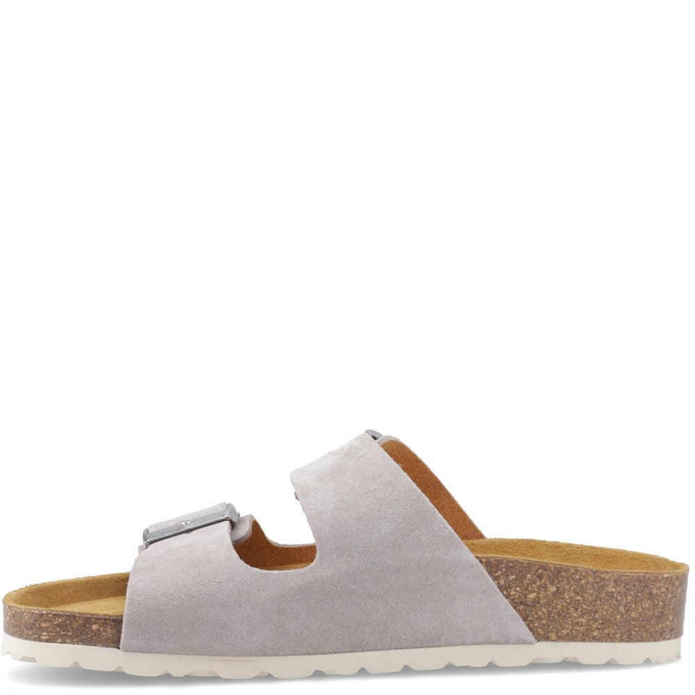 Sandal Ladies Summer Grey Hush Puppies Brixley Mule Sandal