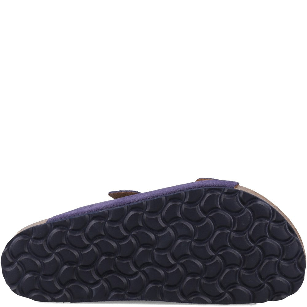 Sandal Ladies Summer Navy Hush Puppies Brixley Mule Sandal