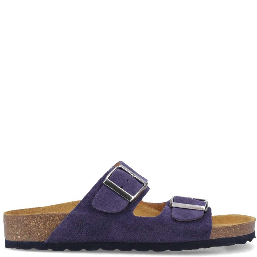 Sandal Ladies Summer Navy Hush Puppies Brixley Mule Sandal