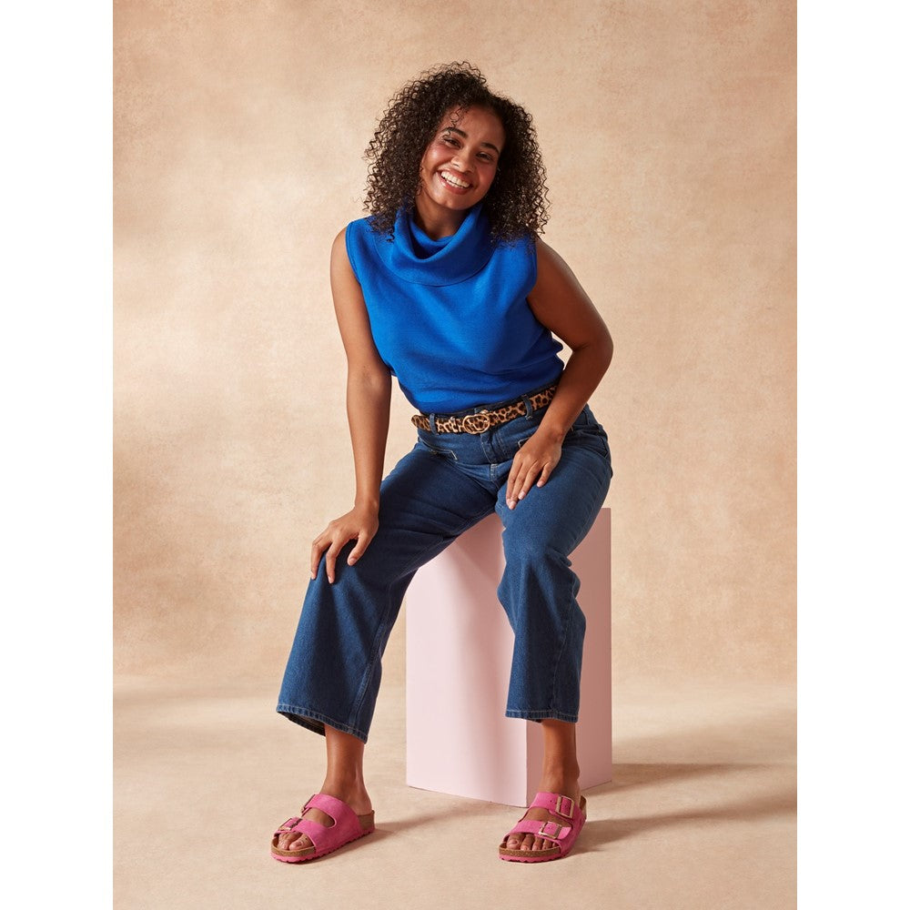 Sandal Ladies Summer Fuchsia Hush Puppies Brixley Mule Sandal