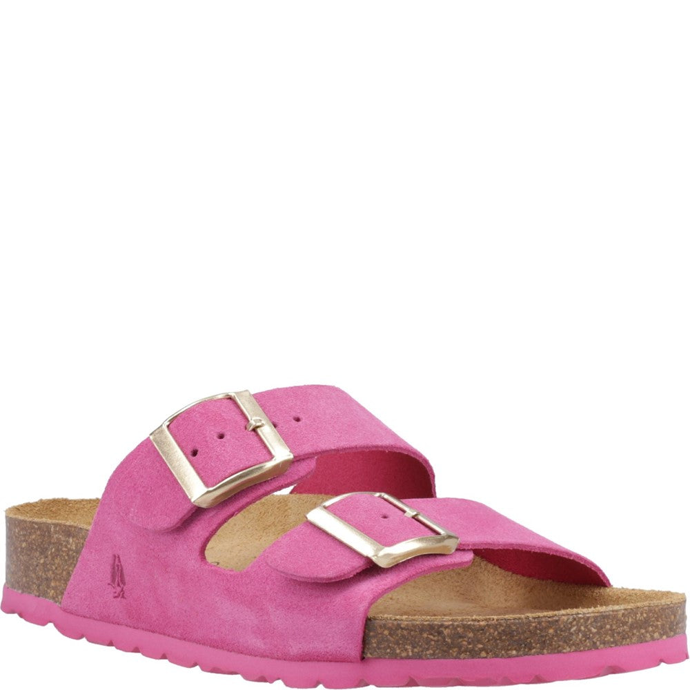 Sandal Ladies Summer Fuchsia Hush Puppies Brixley Mule Sandal