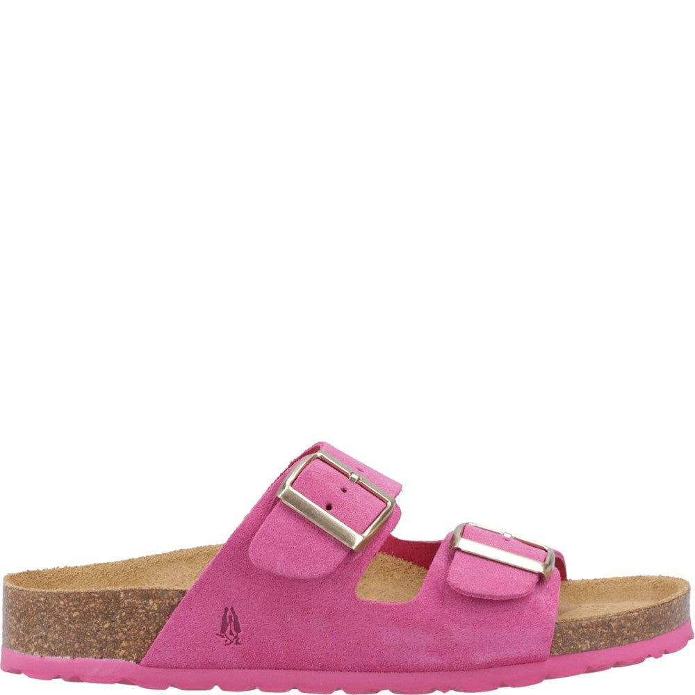 Sandal Ladies Summer Fuchsia Hush Puppies Brixley Mule Sandal
