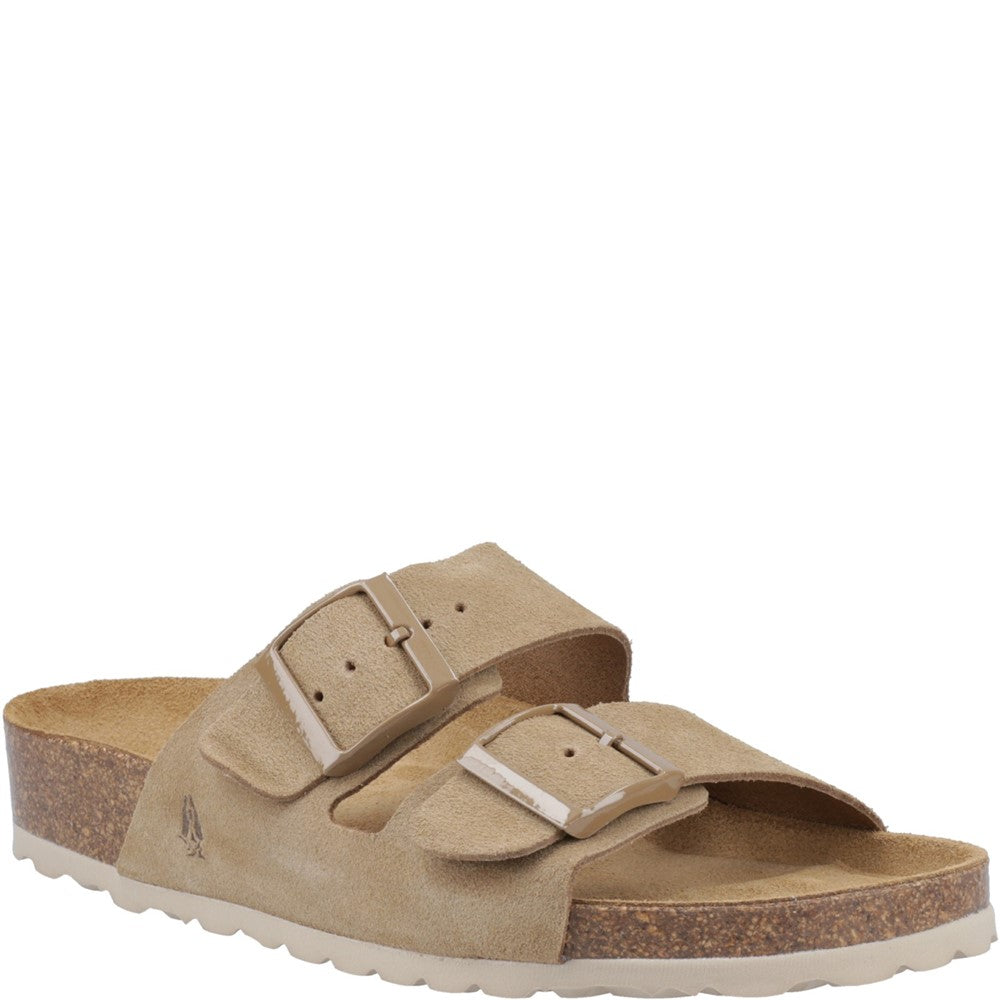 Sandal Ladies Summer Taupe Hush Puppies Brixley Mule Sandal