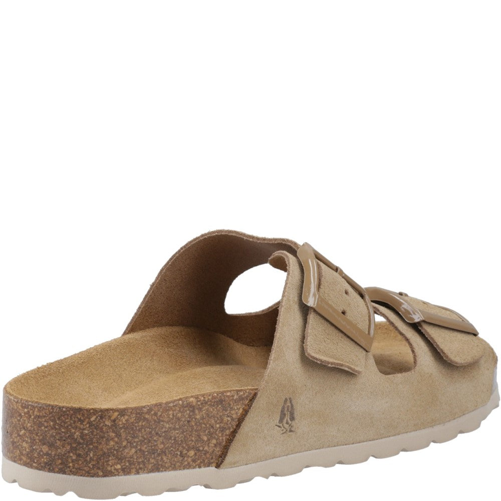 Sandal Ladies Summer Taupe Hush Puppies Brixley Mule Sandal