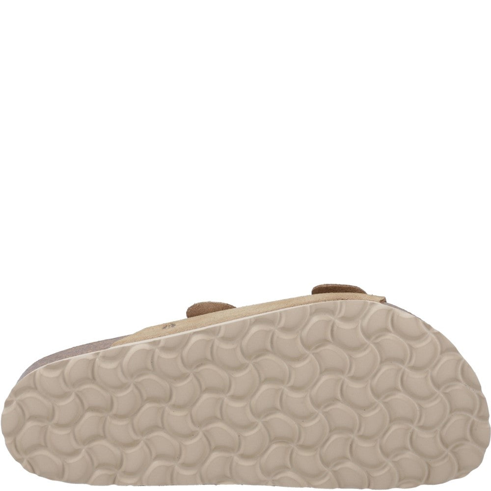 Sandal Ladies Summer Taupe Hush Puppies Brixley Mule Sandal