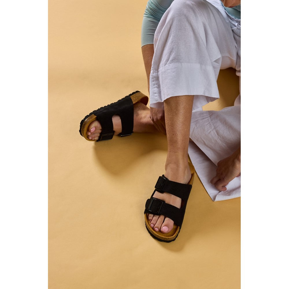 Sandal Ladies Summer Black Hush Puppies Brixley Mule Sandal