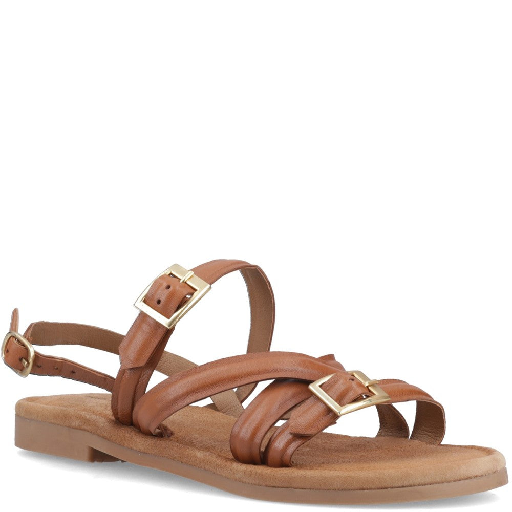 Sandal Ladies Summer Tan Hush Puppies Thea Sandal