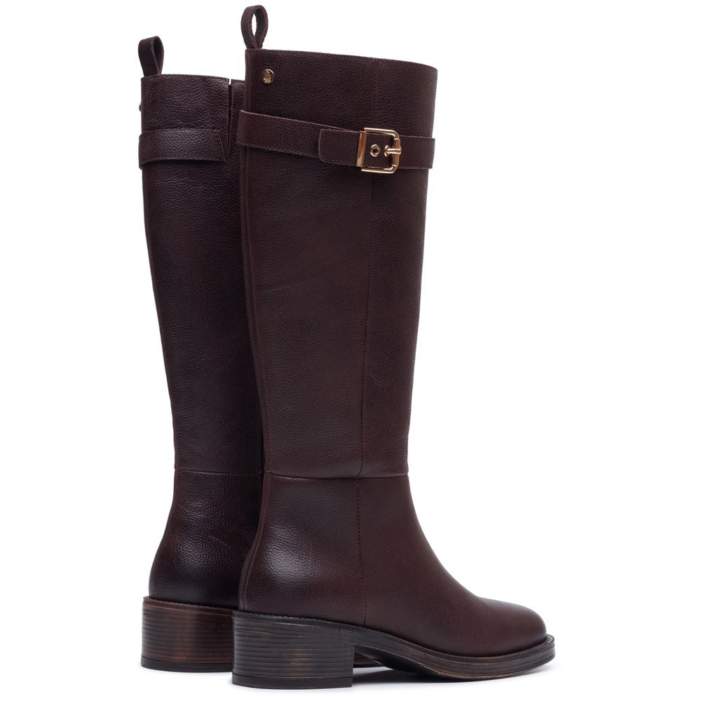 Ladies Long Boots Brown Hush Puppies Anita Long Boot