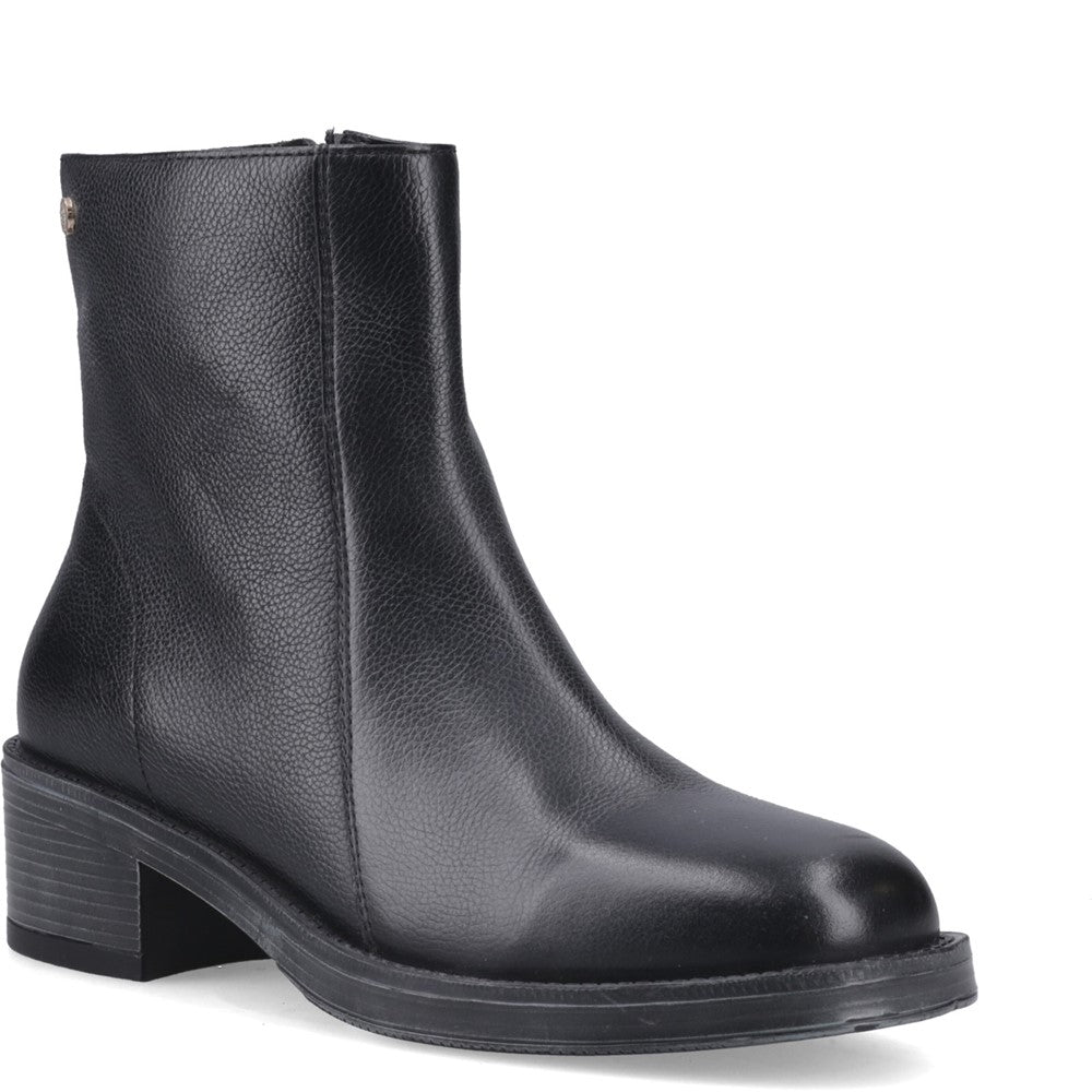 Ladies Ankle Boots Black Hush Puppies Ayla Boot