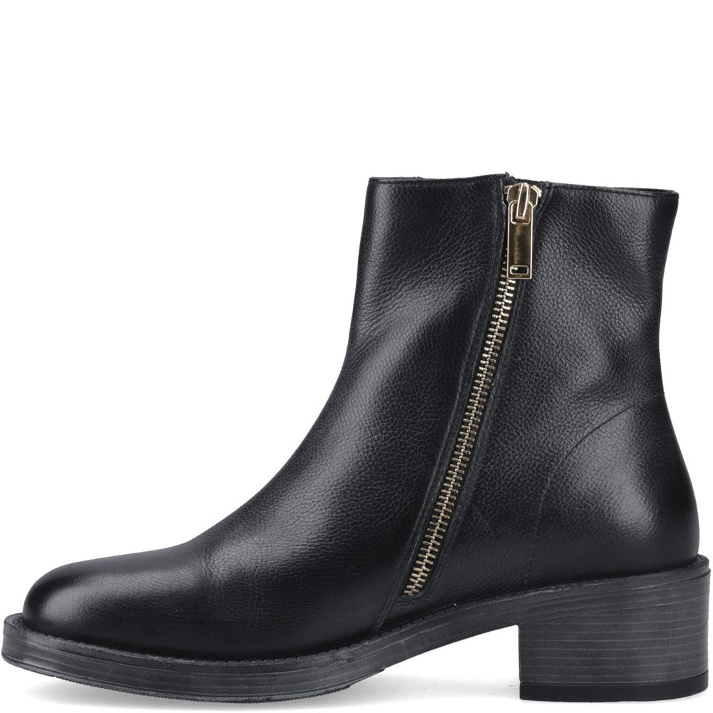Ladies Ankle Boots Black Hush Puppies Ayla Boot