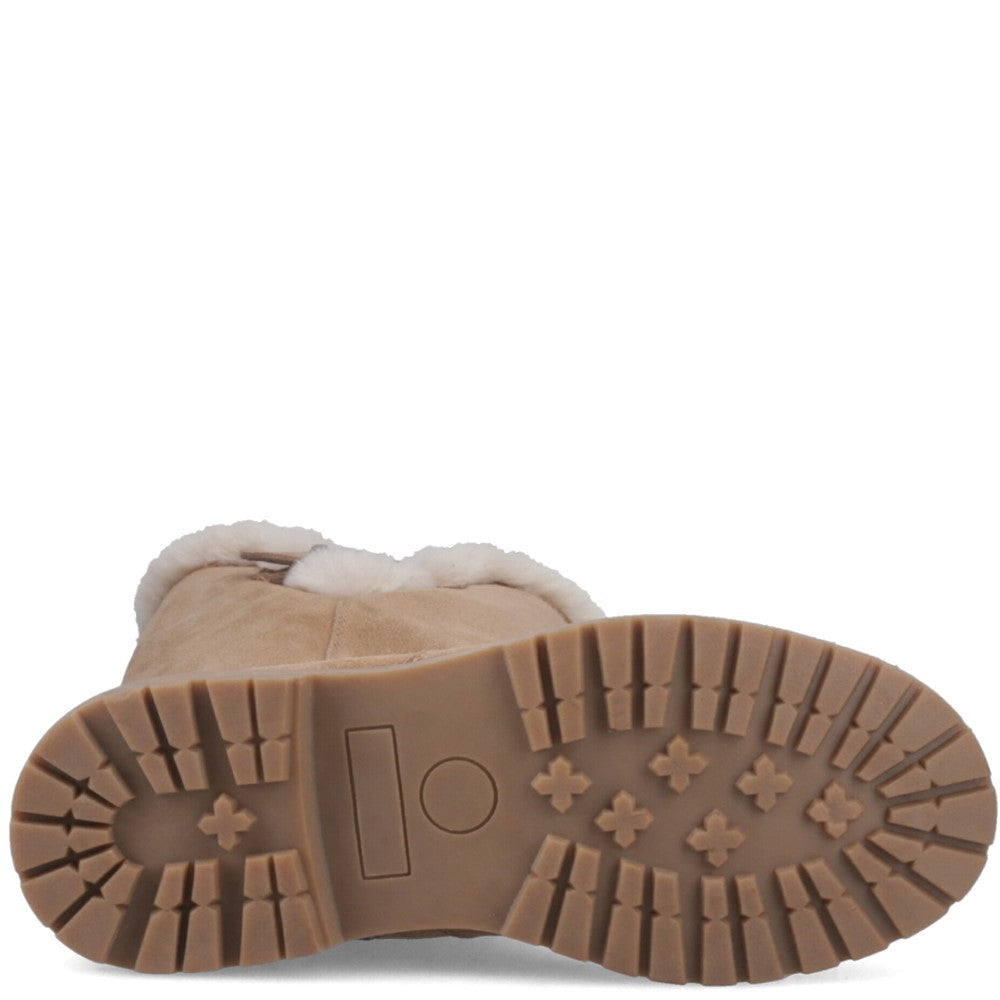 Ladies Long Boots Tan Hush Puppies Honor Long Boot
