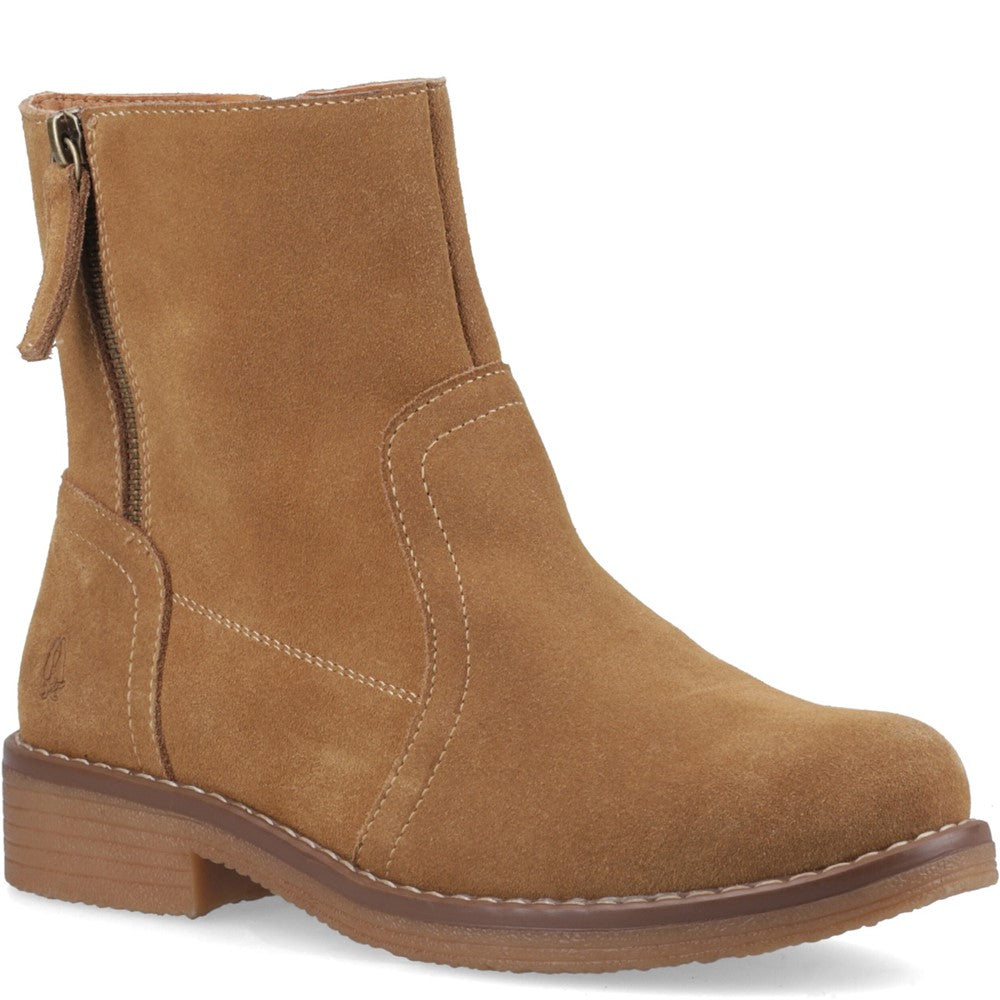 Ladies Ankle Boots Tan Hush Puppies Marien Boot