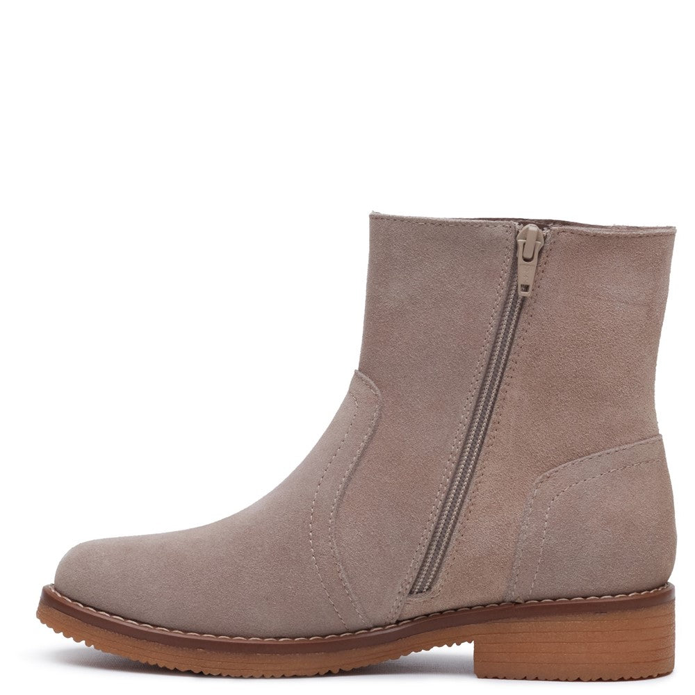 Ladies Ankle Boots Taupe Hush Puppies Marien Boot